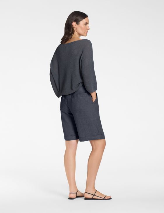 Sarah Pacini Shorts – 100 % Leinen