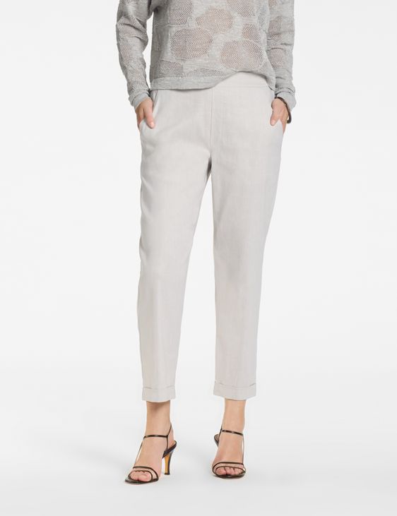 Sarah Pacini Stretch Linen Alex pants – Gender Neutral