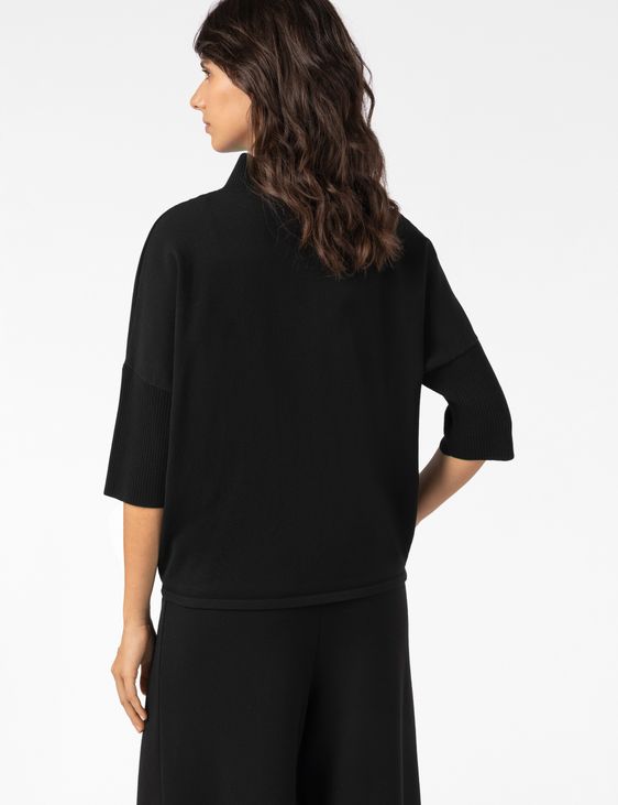 Sarah Pacini 3/4-SLEEVE SWEATER – STRETCH VISCOSE