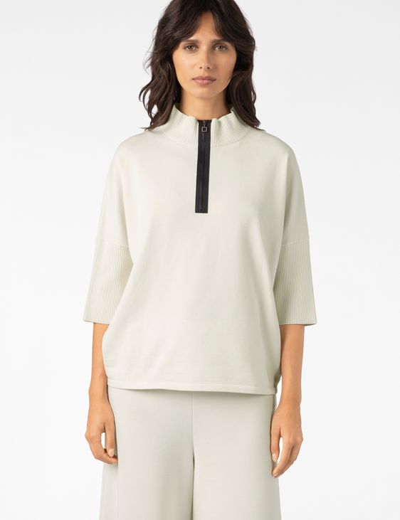 Sarah Pacini 3/4-SLEEVE SWEATER – STRETCH VISCOSE