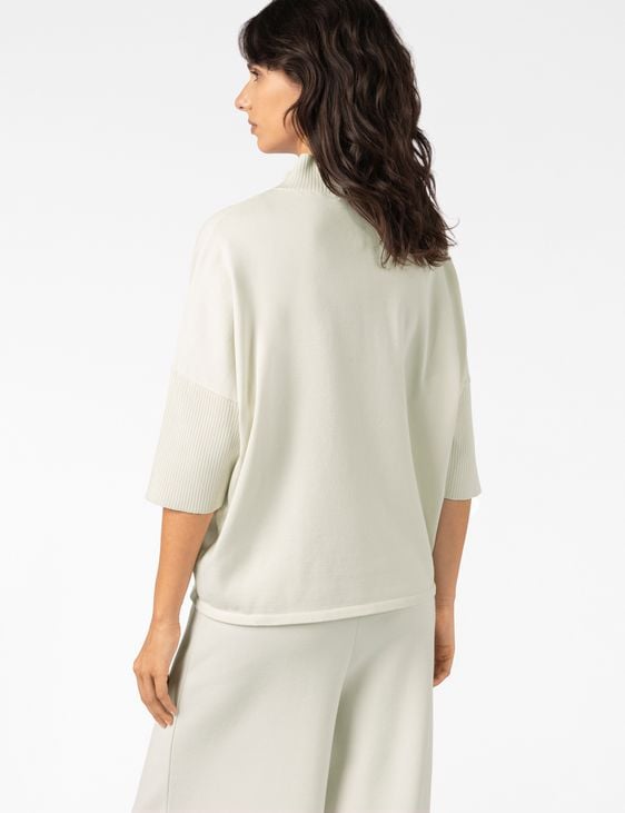 Sarah Pacini TRUI MET 3/4-MOUWEN – STRETCH VISCOSE