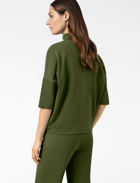 Sarah Pacini 3/4-SLEEVE SWEATER – STRETCH VISCOSE
