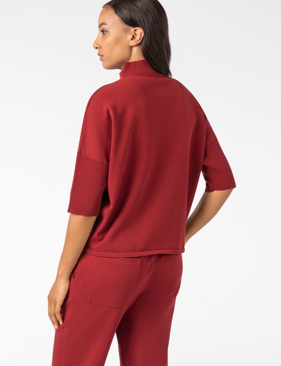 Sarah Pacini TRUI MET 3/4-MOUWEN – STRETCH VISCOSE