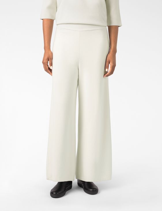 Sarah Pacini KNIT PANTS – STRUCTURED STRETCH VISCOSE