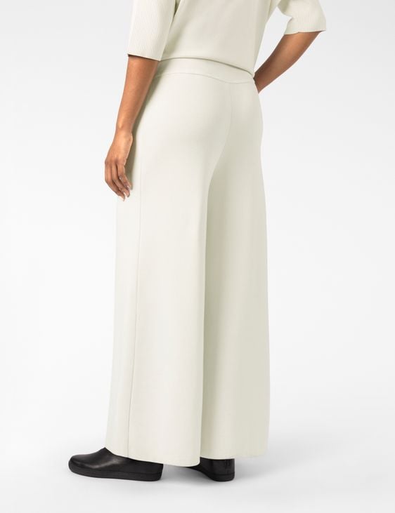 Sarah Pacini KNIT PANTS – STRUCTURED STRETCH VISCOSE