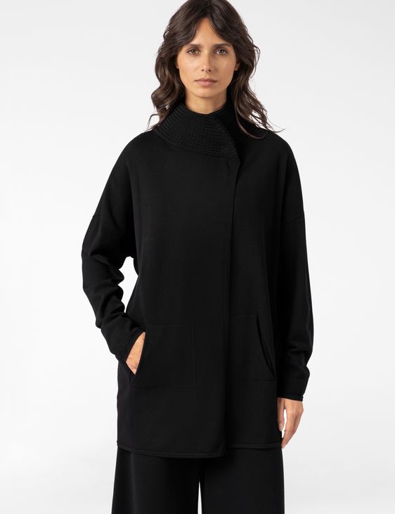 Sarah Pacini LONG CARDIGAN – STRETCH VISCOSE