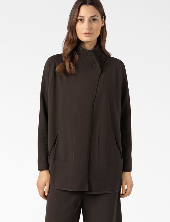 Sarah Pacini LONG CARDIGAN – STRETCH VISCOSE