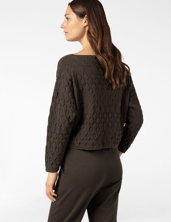 Sarah Pacini PULL COURT - MATELASSÉ