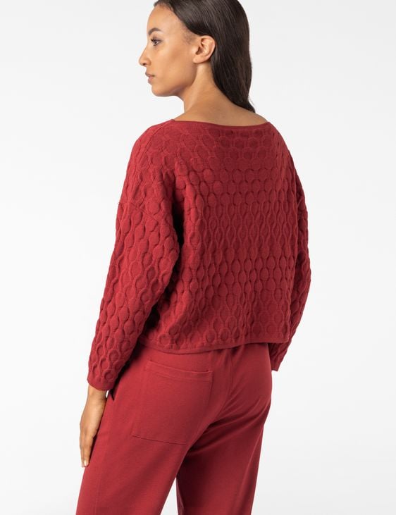 Sarah Pacini PULL COURT - MATELASSÉ
