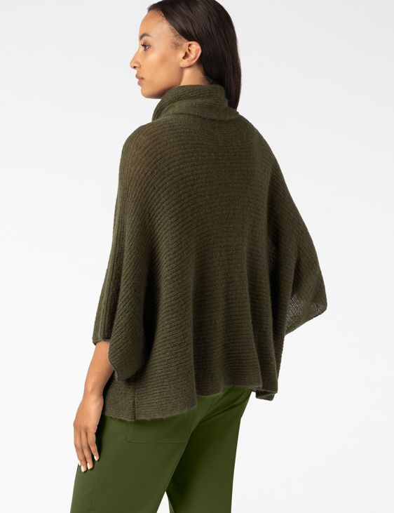 Sarah Pacini 3/4-SLEEVE SWEATER – AIRY RIB KNIT