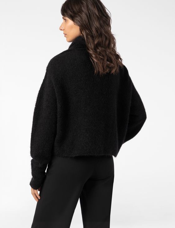 Sarah Pacini KORT VEST – NAADLOZE MOHAIR