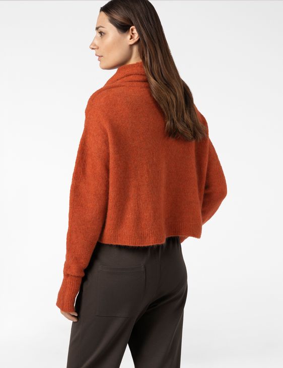 Sarah Pacini KORT VEST – NAADLOZE MOHAIR