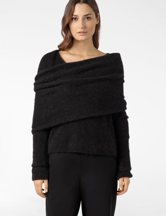 Sarah Pacini SLEEVED SCARF – SEAMLESS MOHAIR