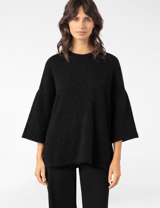 Sarah Pacini TRUI MET 3/4-MOUWEN – STRETCH MOHAIR
