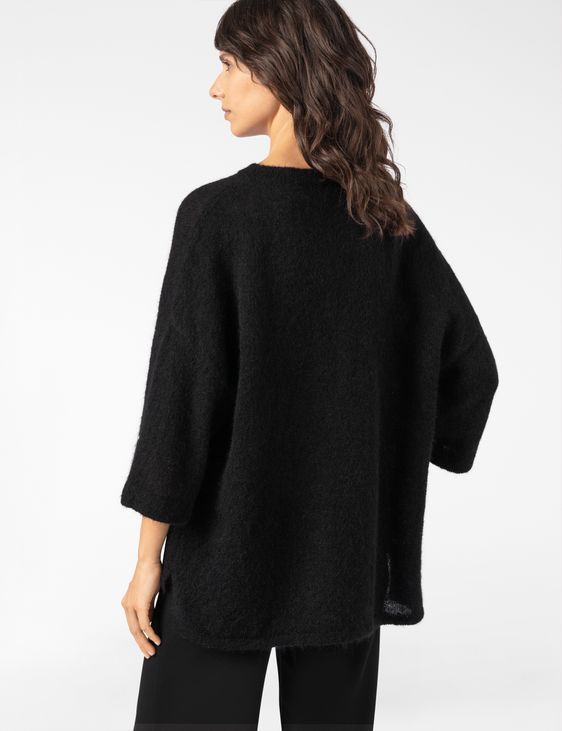 Sarah Pacini TRUI MET 3/4-MOUWEN – STRETCH MOHAIR