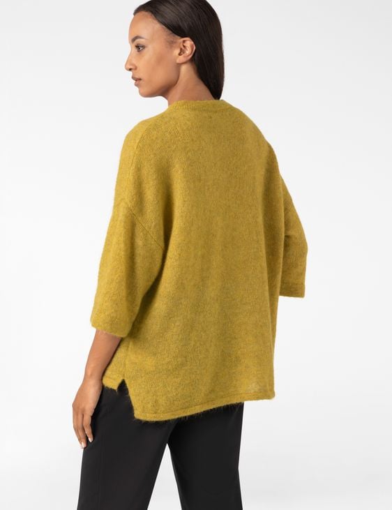 Sarah Pacini TRUI MET 3/4-MOUWEN – STRETCH MOHAIR