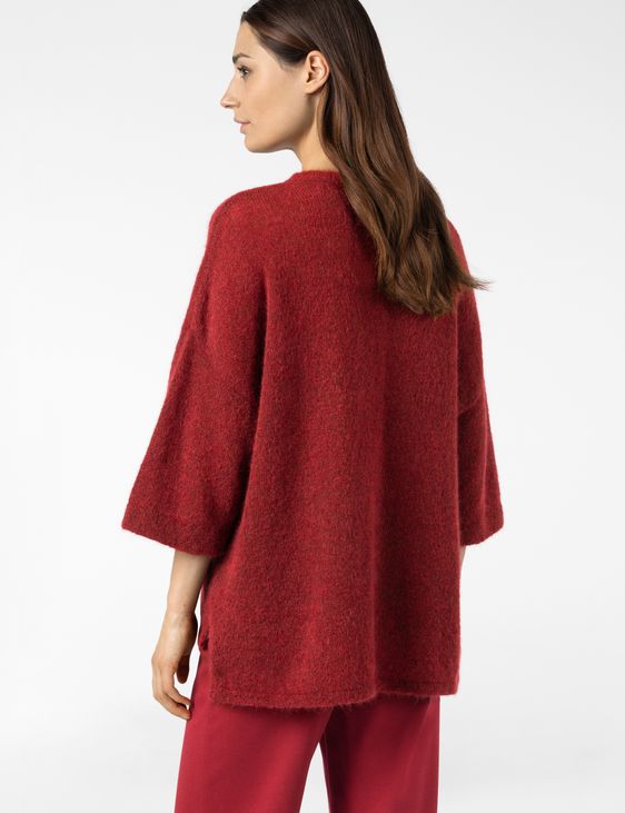 Sarah Pacini PULLOVER MIT 3/4-ÄRMELN – STRETCH-MOHAIR