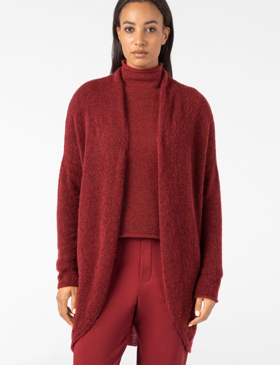Sarah Pacini Lange cardigan – mohair-merino