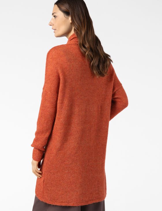 Sarah Pacini Long cardigan – mohair-merino