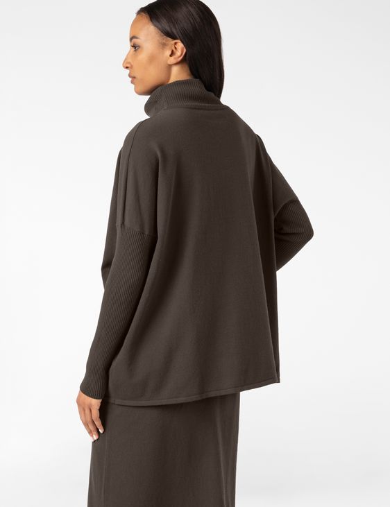 Sarah Pacini Lange trui – viscose stretch