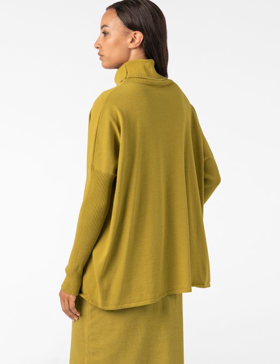Sarah Pacini Lange trui – viscose stretch