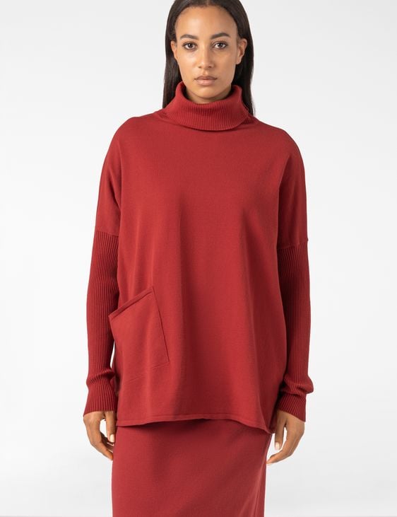Sarah Pacini Long sweater – viscose stretch