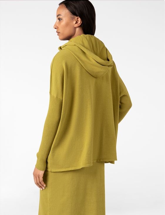 Sarah Pacini Pull à capuche – viscose stretch