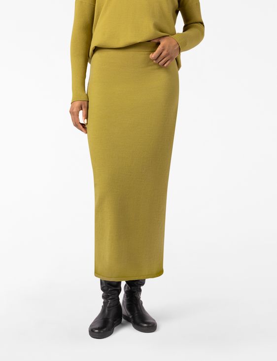 Sarah Pacini Strick-Maxirock – Viskose-Stretch