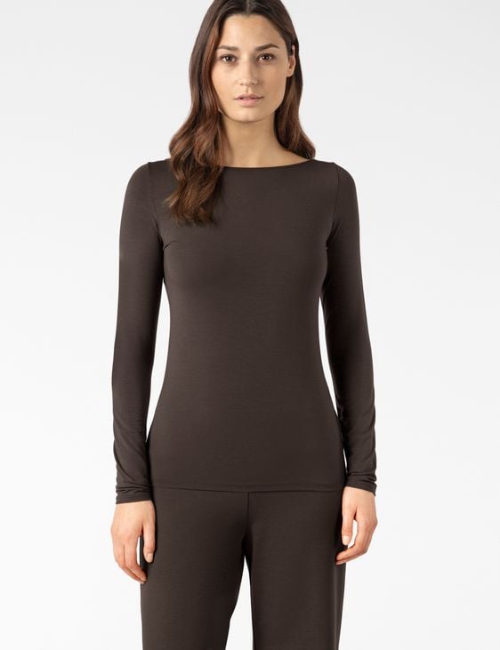 Sarah Pacini T-Shirt Khaliya – stretch modal