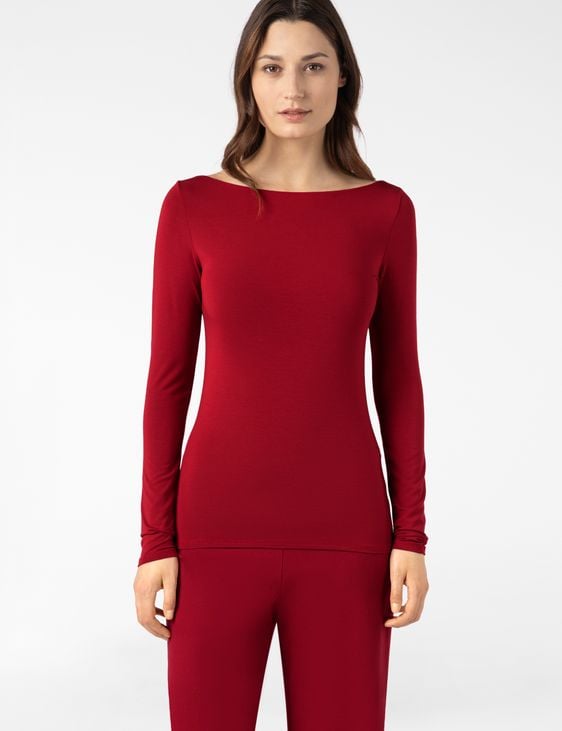 Sarah Pacini T-Shirt Khaliya – stretch modal