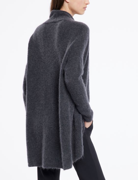 Sarah Pacini Long cardigan – mohair-merino