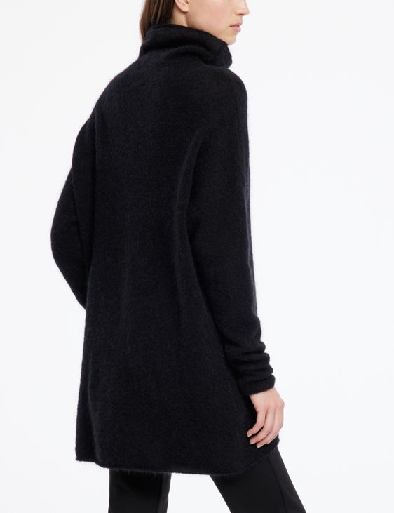 Sarah Pacini Lange rolkraagtrui – mohair-merino