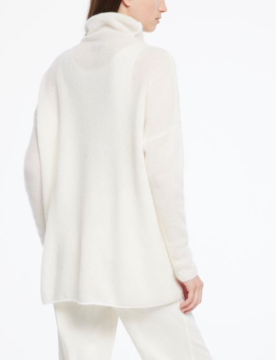 Sarah Pacini Lange rolkraagtrui – mohair-merino