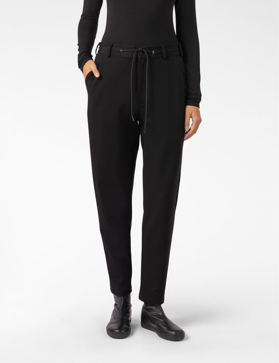 Sarah Pacini GENDERNEUTRAL SAÏD PANTS - STRETCH JERSEY