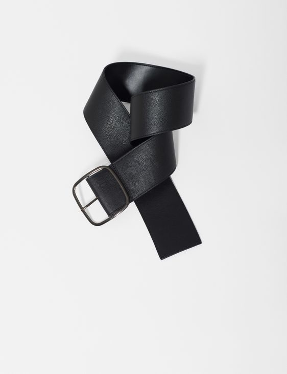 Sarah Pacini Leather belt – straight edge