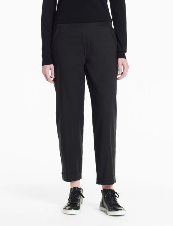 Sarah Pacini Stretch Linen Alex pants – Gender Neutral