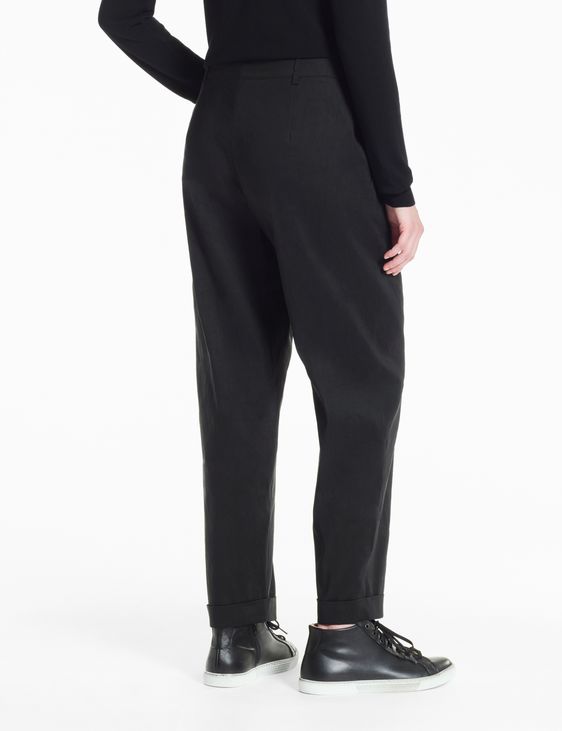 Sarah Pacini Stretch Linen Maxime pants – Gender Neutral