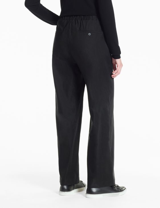 Sarah Pacini Stretch Linen Yanis pants – Gender Neutral