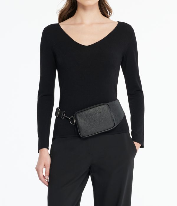 Sarah Pacini Leather belt bag