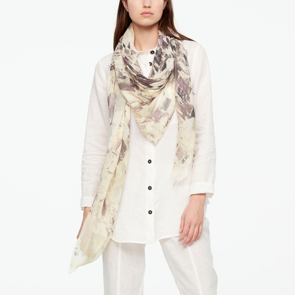 Sarah Pacini SILK & MODAL SCARF – PRINT