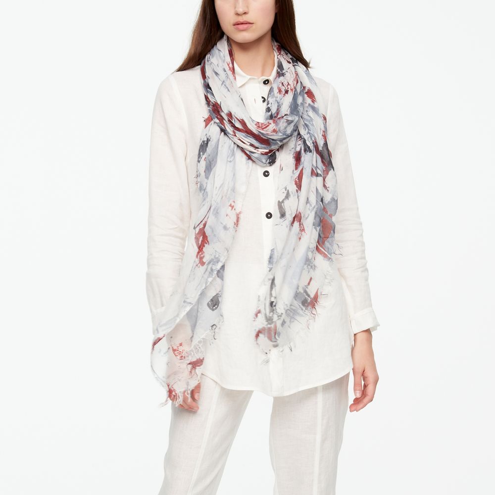 Sarah Pacini SILK & MODAL SCARF – PRINT