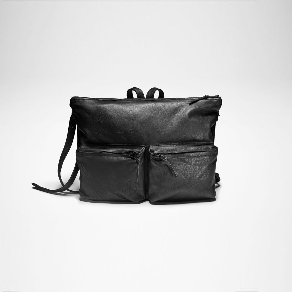 Sarah Pacini LEATHER BACKPACK
