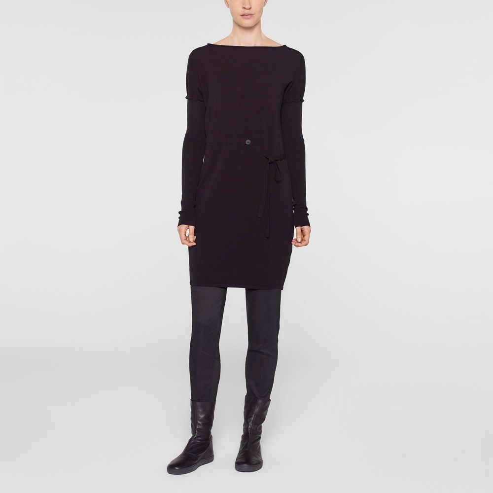 Sarah Pacini Pull long avec ceinture souple