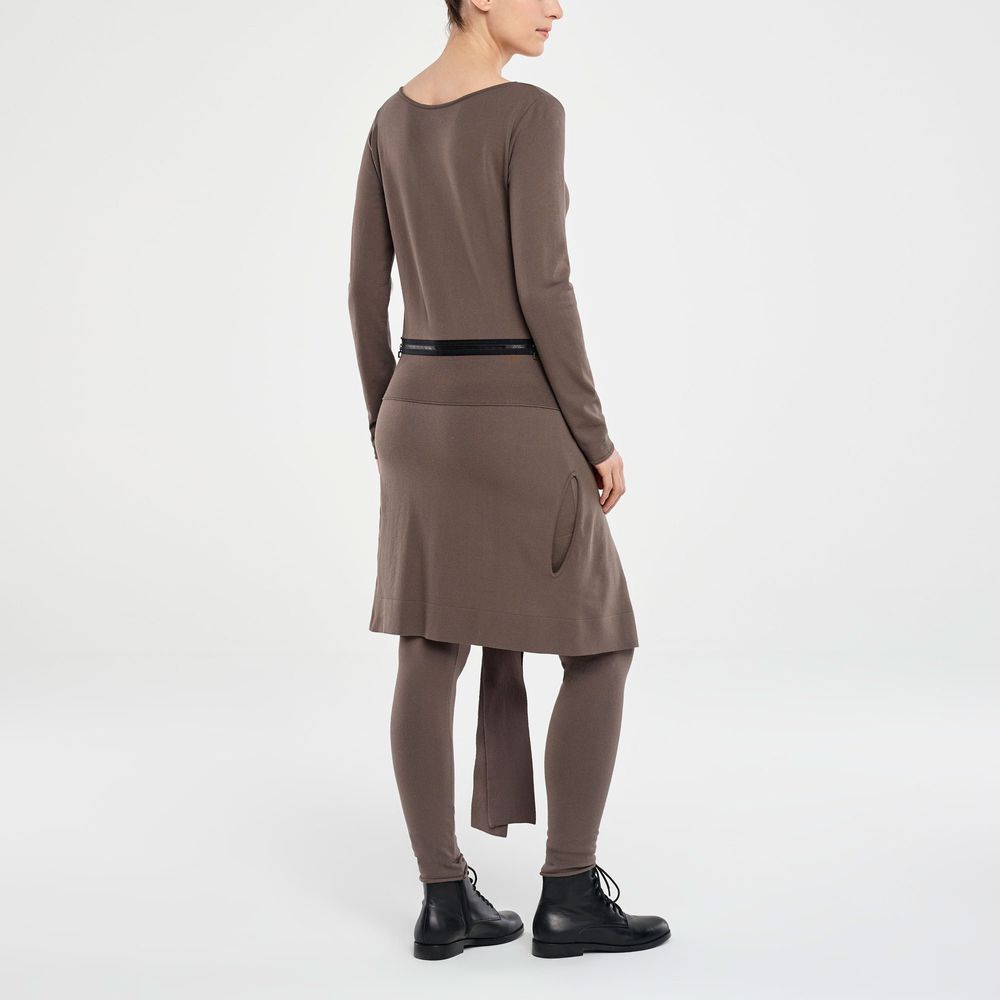 Sarah Pacini DRESS - ZIPPED PANEL