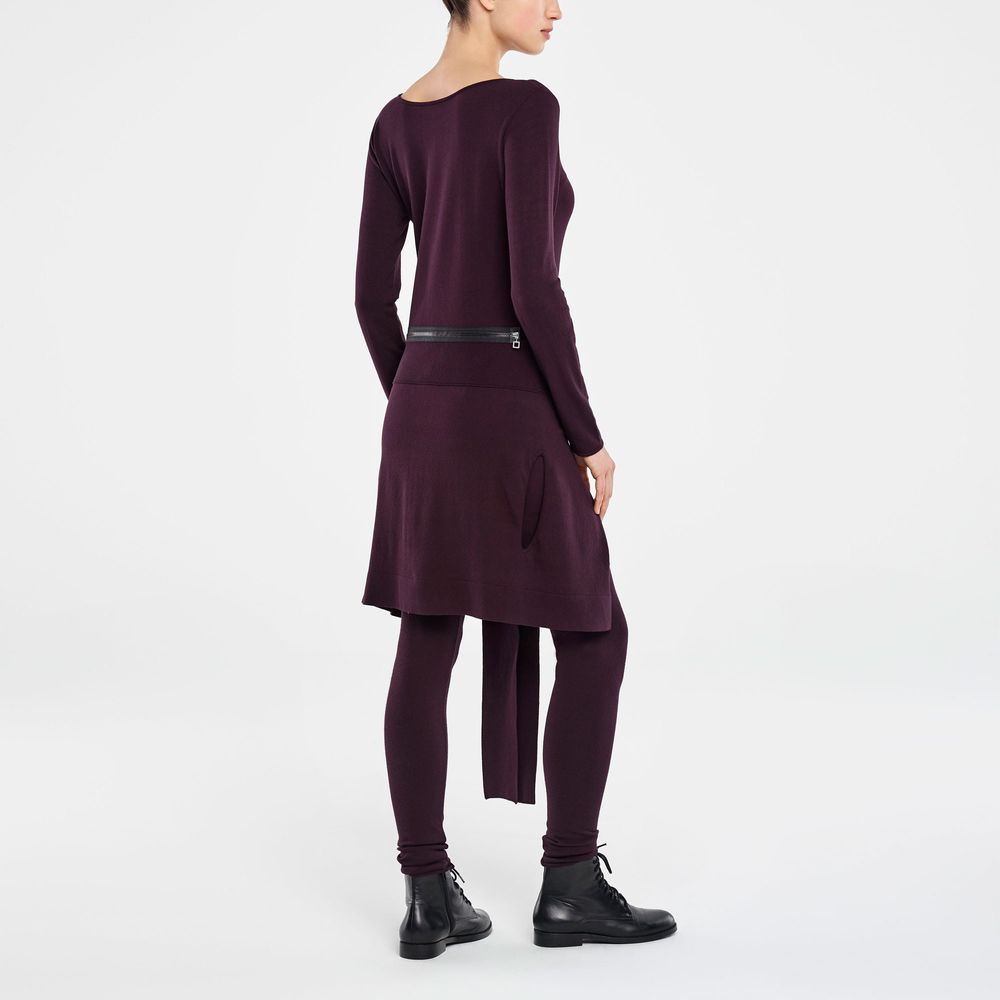 Sarah Pacini DRESS - ZIPPED PANEL