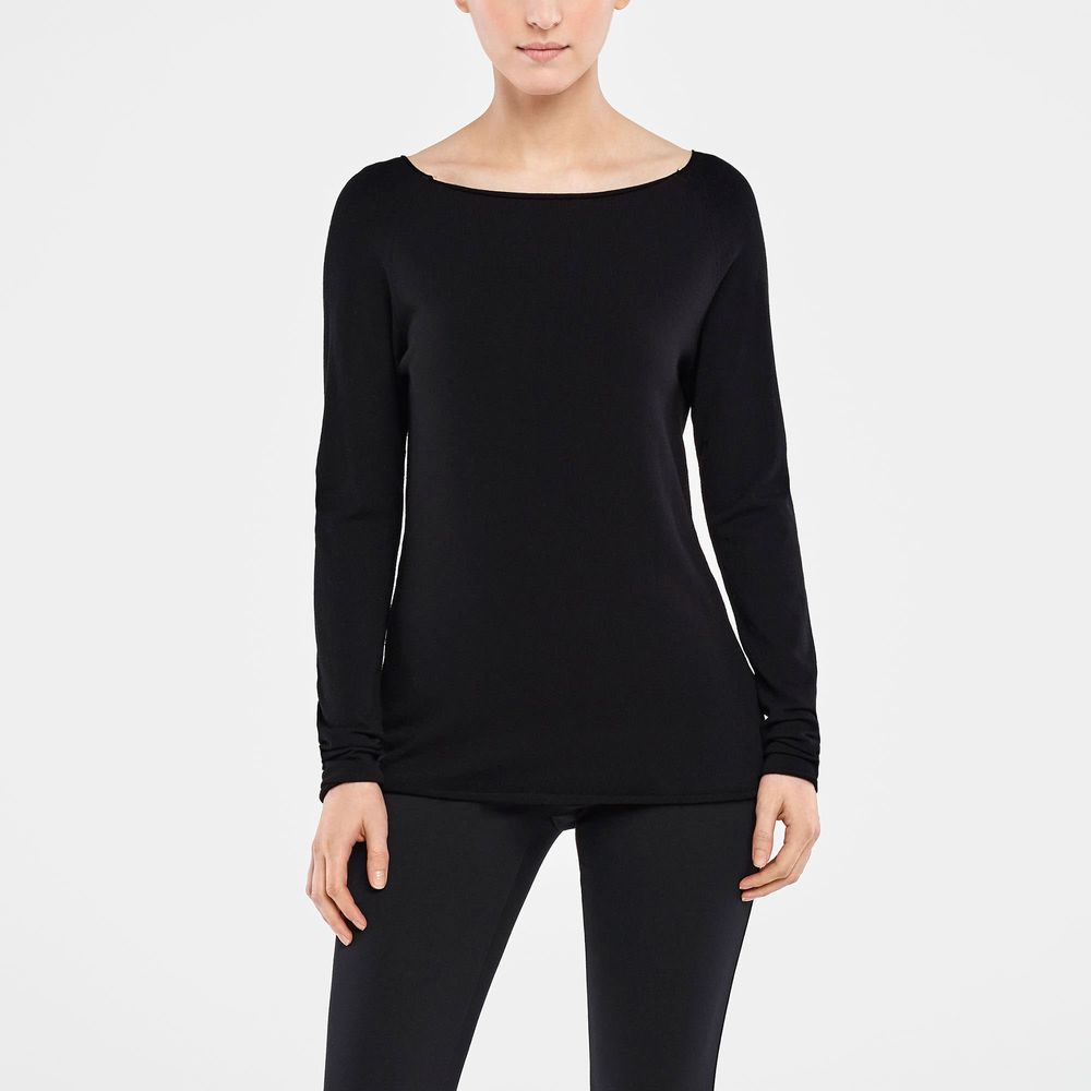 Sarah Pacini PULL COL BATEAU
