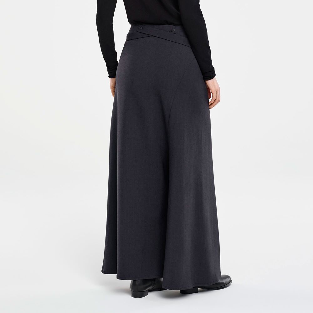 Sarah Pacini GABARDINE PANT-SKIRT