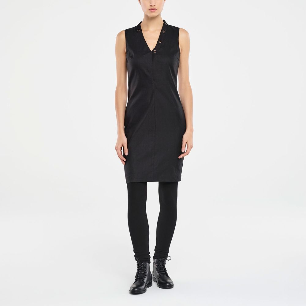 Sarah Pacini KNEE-LENGTH DRESS - STRETCH LINEN