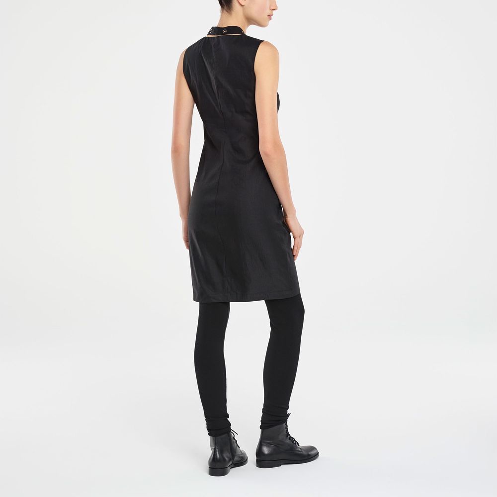 Sarah Pacini KNEE-LENGTH DRESS - STRETCH LINEN