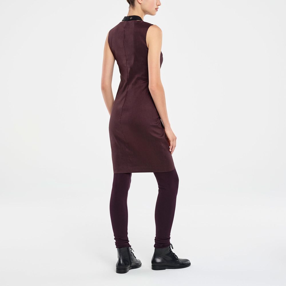 Sarah Pacini KNEE-LENGTH DRESS - STRETCH LINEN